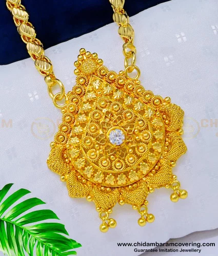 Plain gold pendant on sale designs